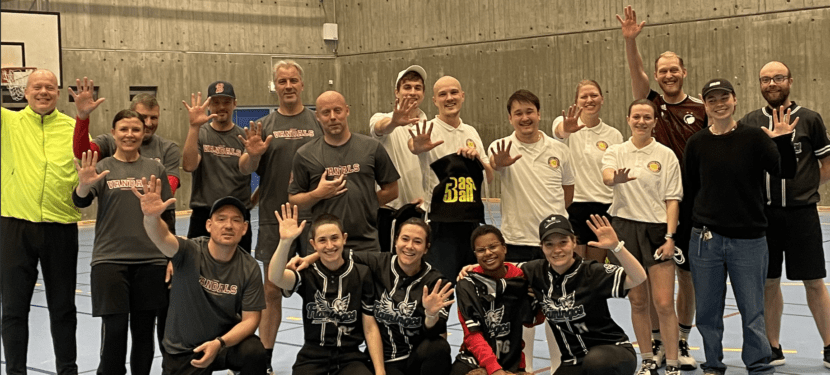 Ballerup Vandals Vintage, Aarhus Havoc, Team Lycra and Gladsaxe Flamingos at ter Baseball5 Zealand Qualifier for DM 2025